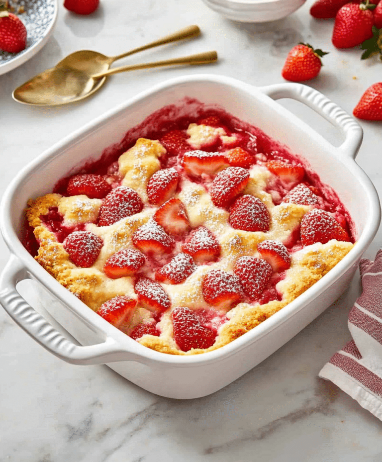 Strawberry Cobbler Recipe