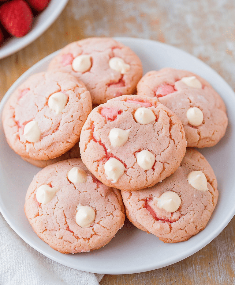 Strawberry Cookies Recipe