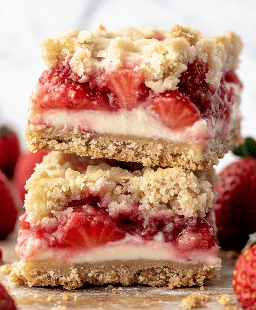 Strawberry Pie Bars Recipe