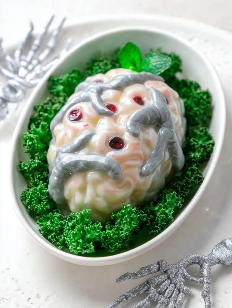 Zombie Brain Dessert (Paleo Jello) – Gross Out Guests