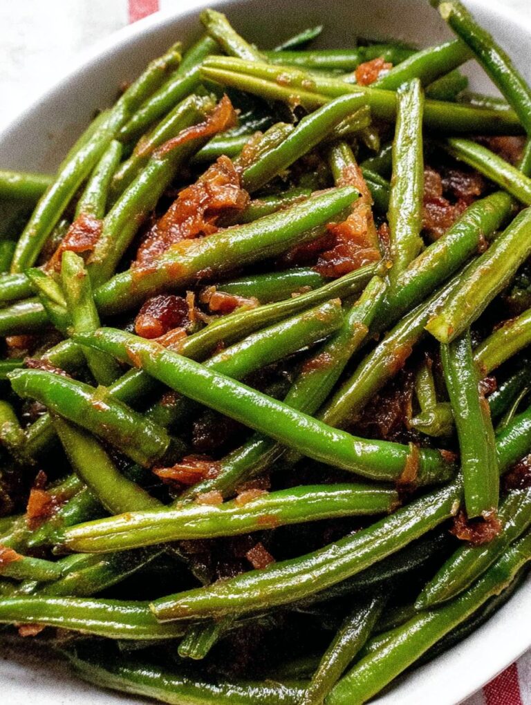 Irresistible Crack Green Beans Recipe for Thanksgiving Side Dish