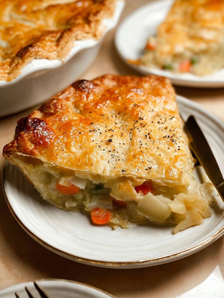 Cozy Vegetarian Pot Pie Recipe for Easy Thanksgiving Dinner