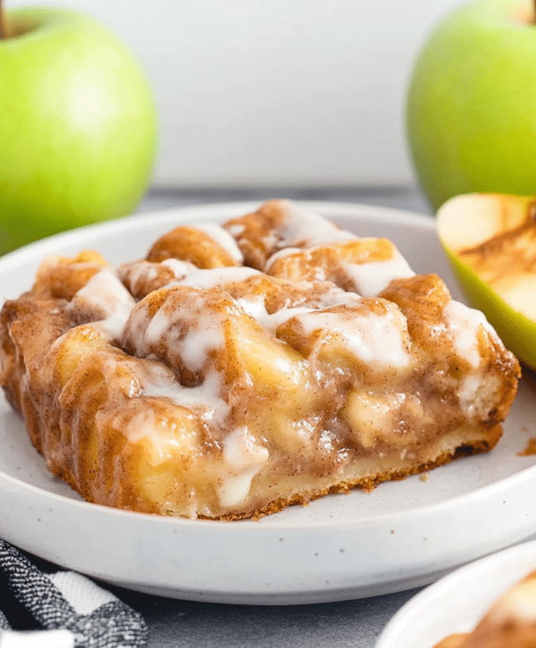 Apple Cinnamon Roll Bake Recipe